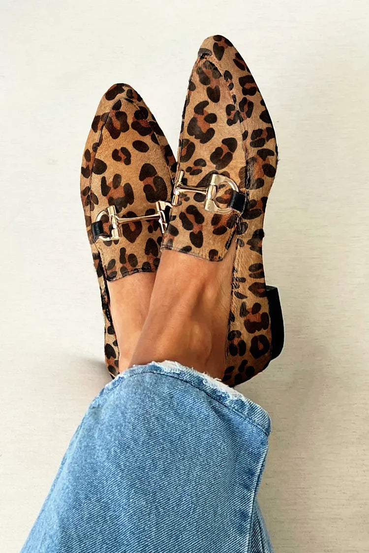 Juul | Mocasines sofisticados con estampado y detalles sutiles