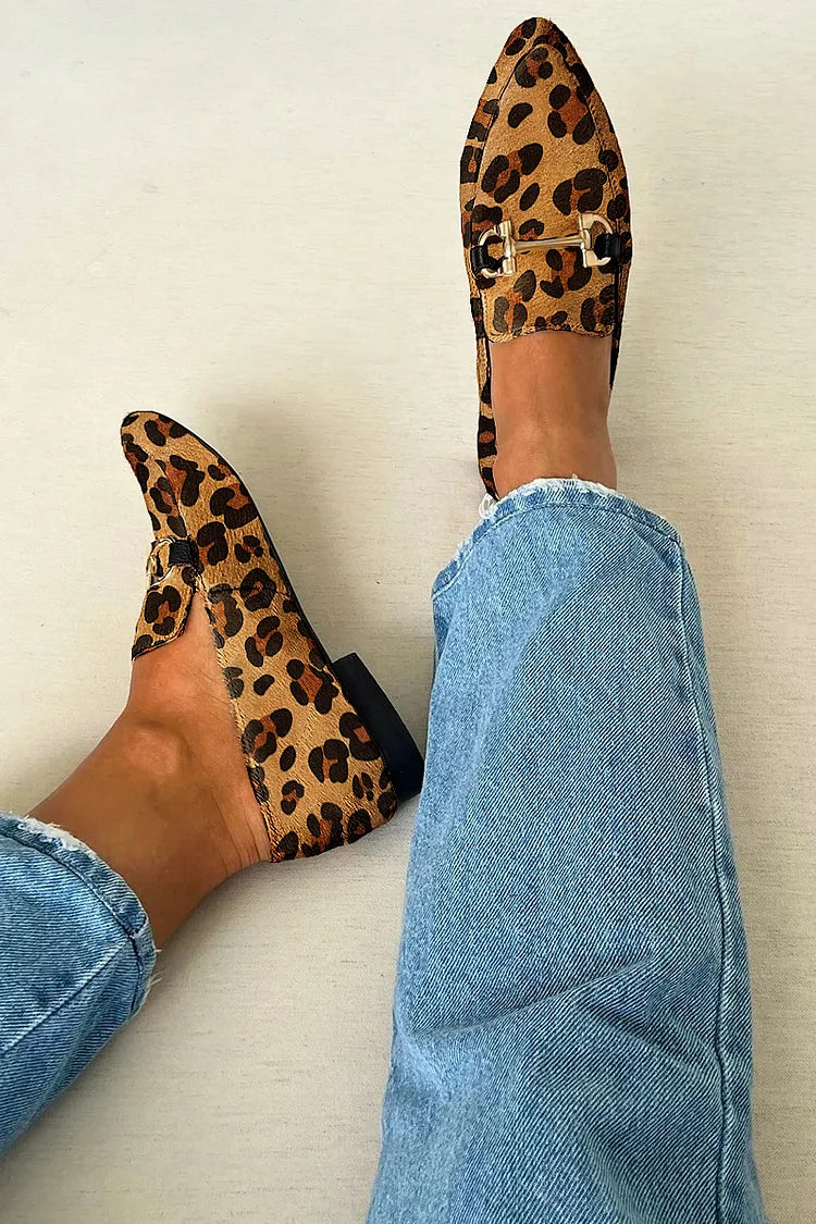 Juul | Mocasines sofisticados con estampado y detalles sutiles