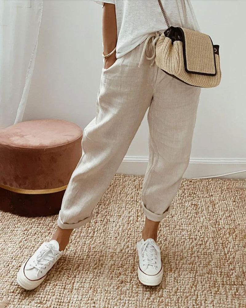 Inés | Pantalón Fluido Confort Elegante