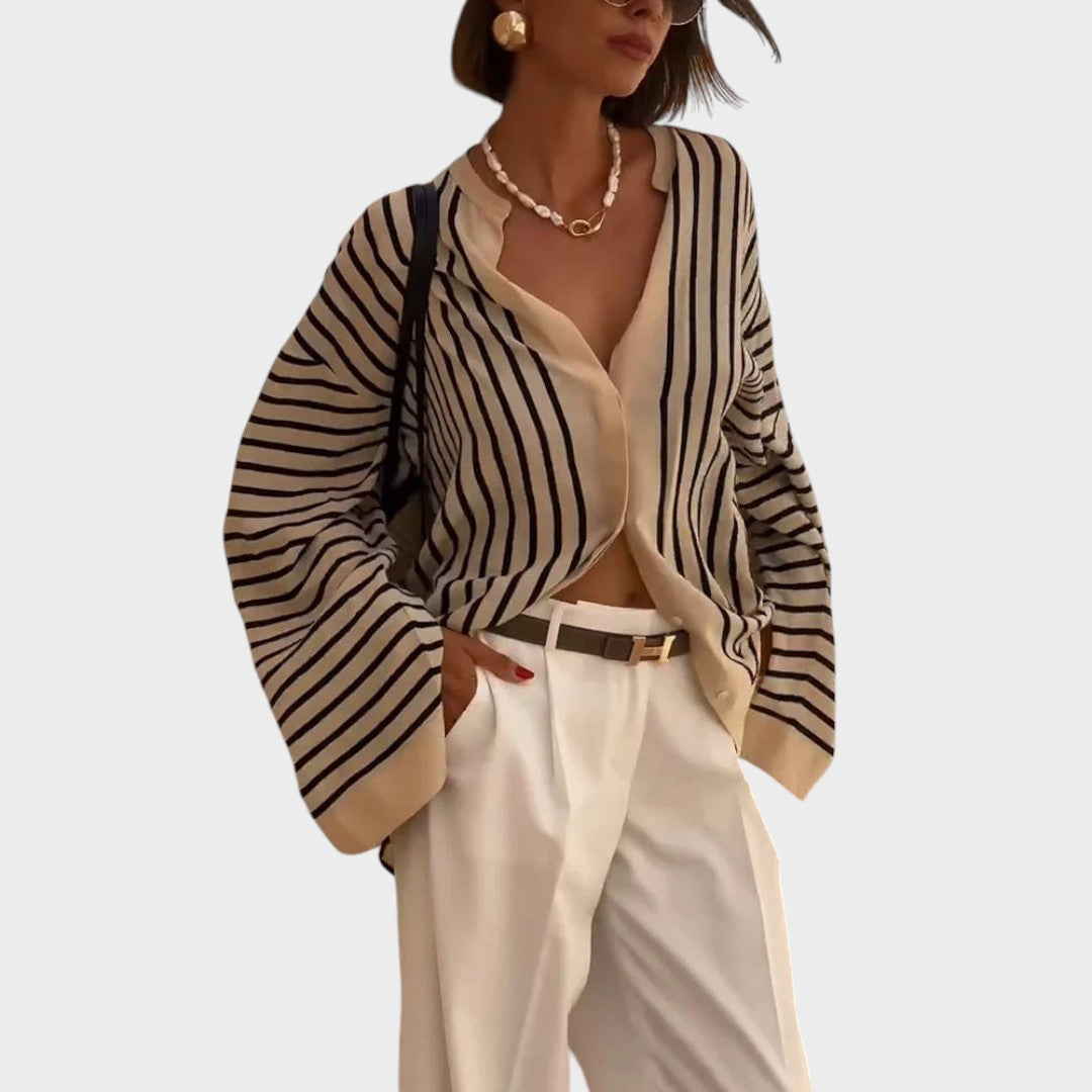 Ana | Camisa De Rayas