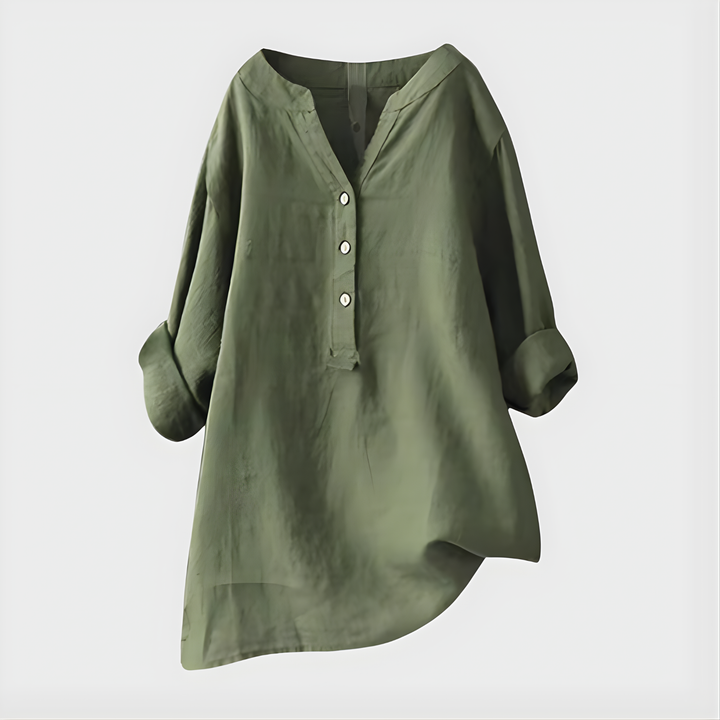 Isabel | Blusa elegante de cuello en V
