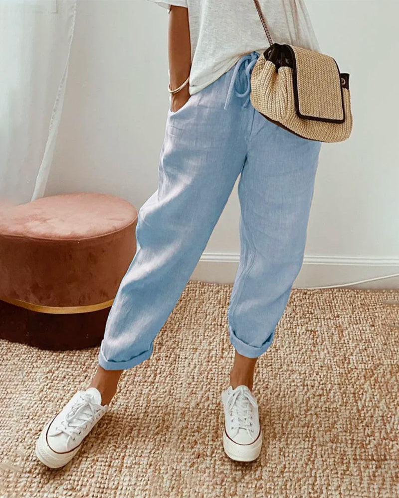 Inés | Pantalón Fluido Confort Elegante
