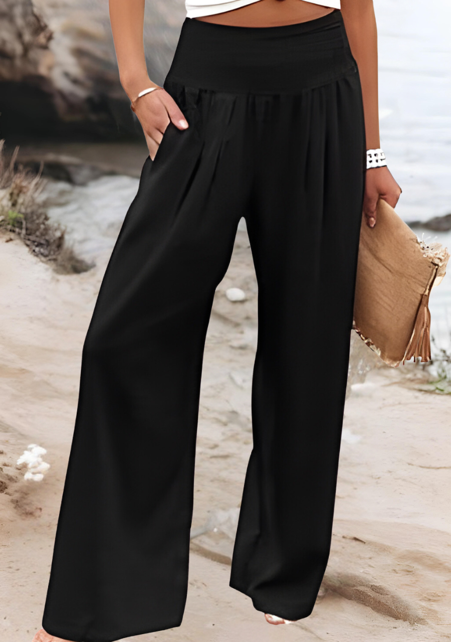 Andrea | Pantalones Anchos de Playa
