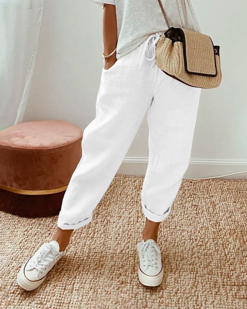 Inés | Pantalón Fluido Confort Elegante