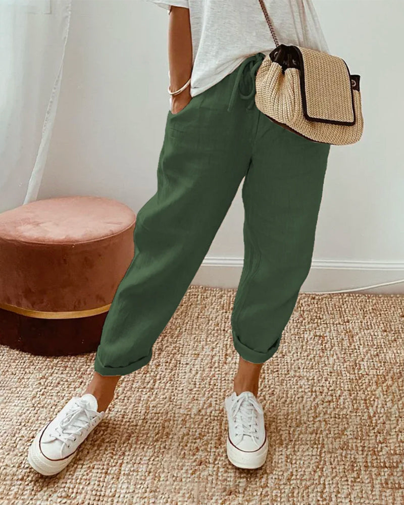 Inés | Pantalón Fluido Confort Elegante