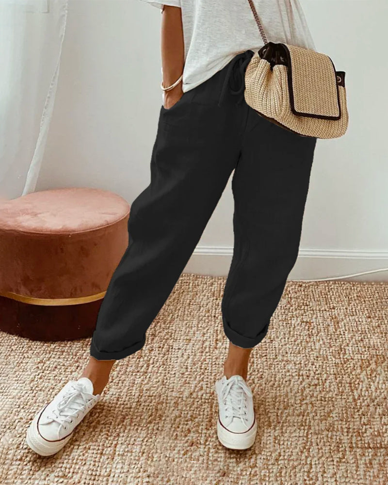 Inés | Pantalón Fluido Confort Elegante