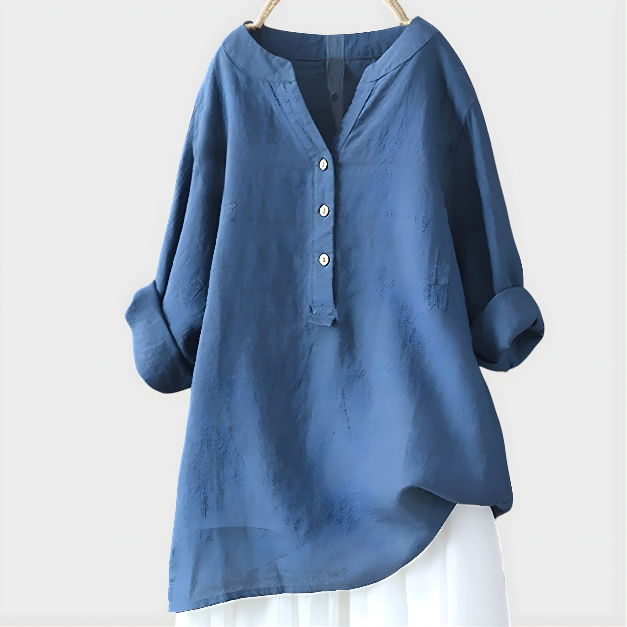 Isabel | Blusa elegante de cuello en V