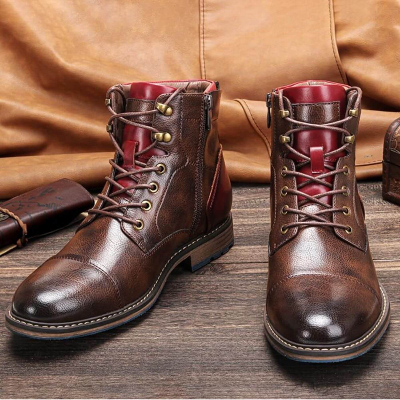 Atlas | Botas Oxford de Cuero Premium