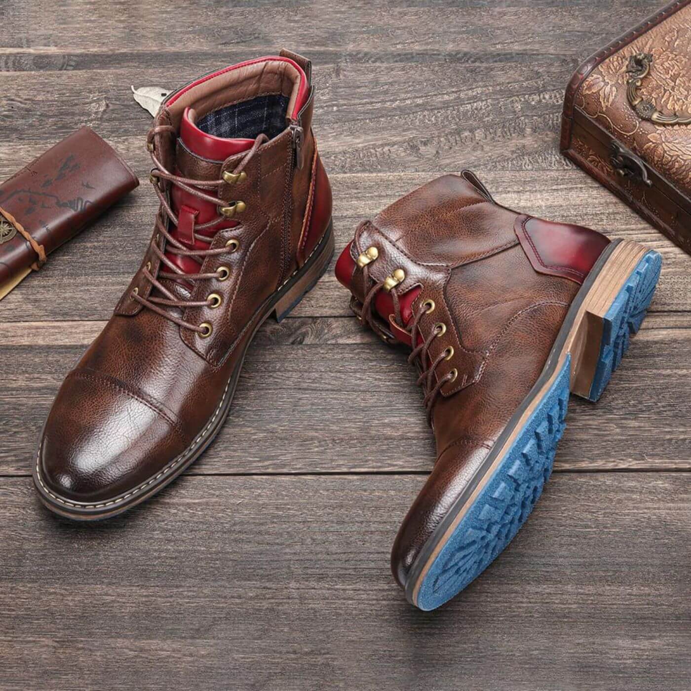 Atlas | Botas Oxford de Cuero Premium