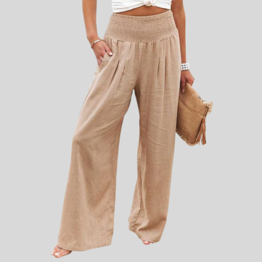 Andrea | Pantalones Anchos de Playa