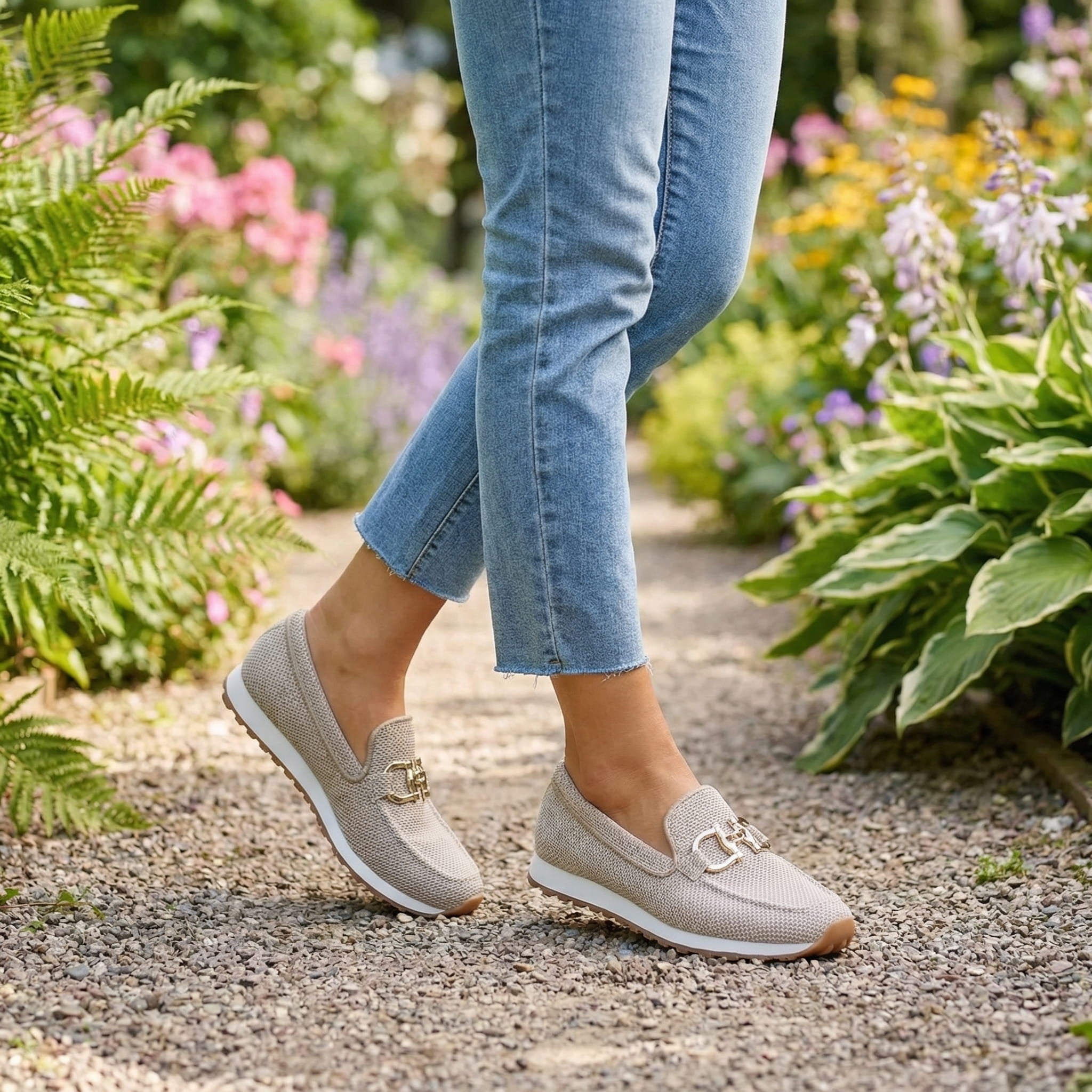 Lili | Zapatillas tipo mocasín ortopédicas