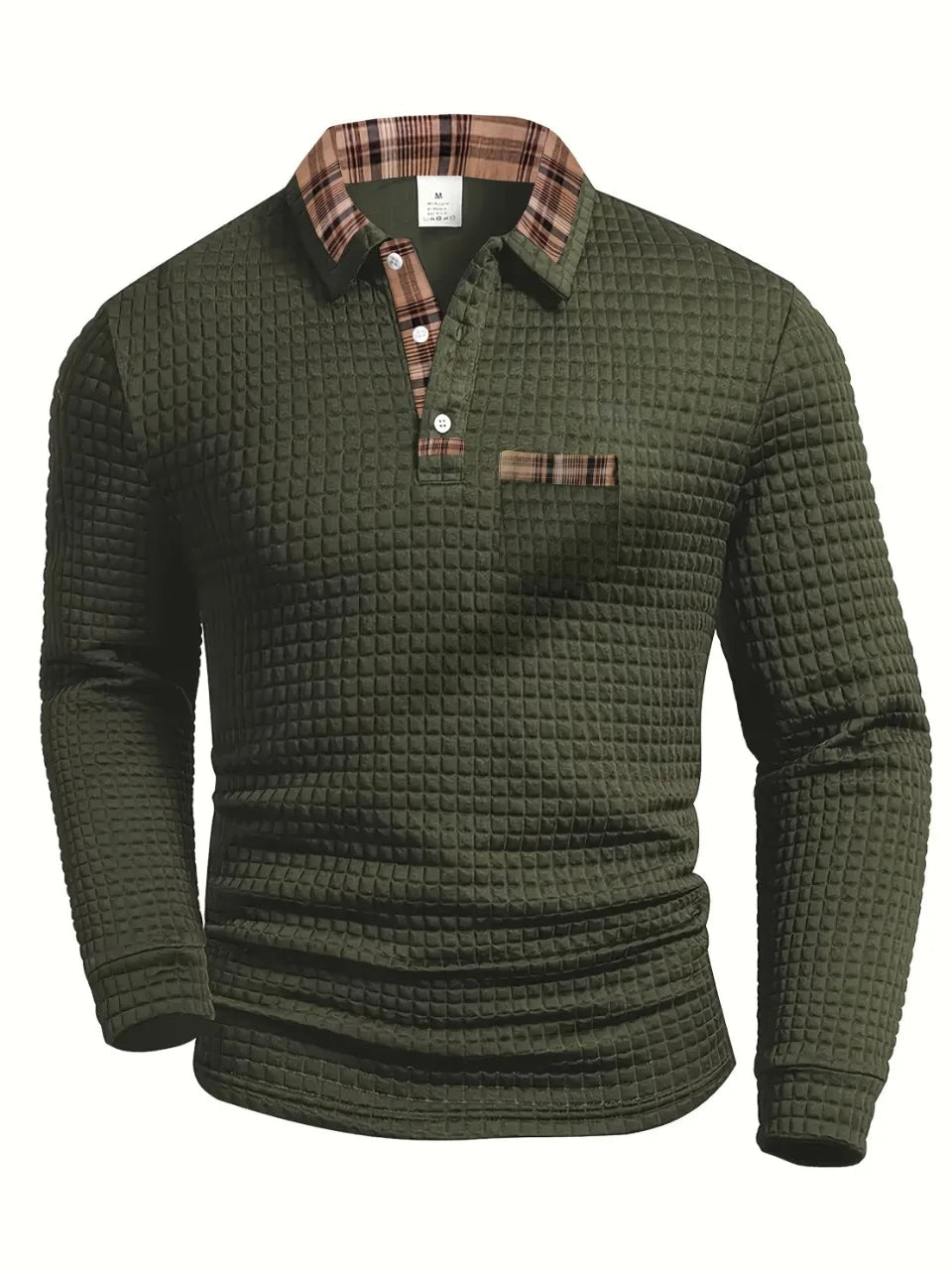 Mario| Polo de estilo urbano verde