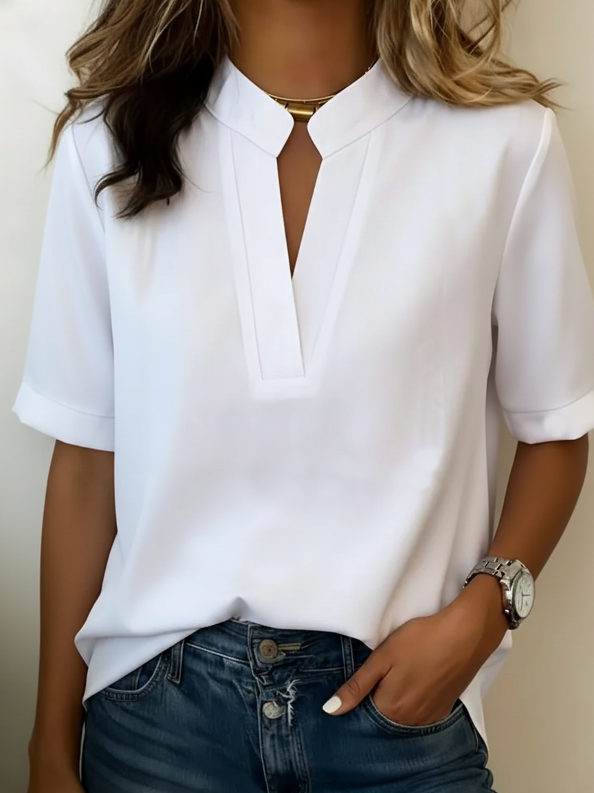 Zulema | Camisa de Manga Corta Relaxed