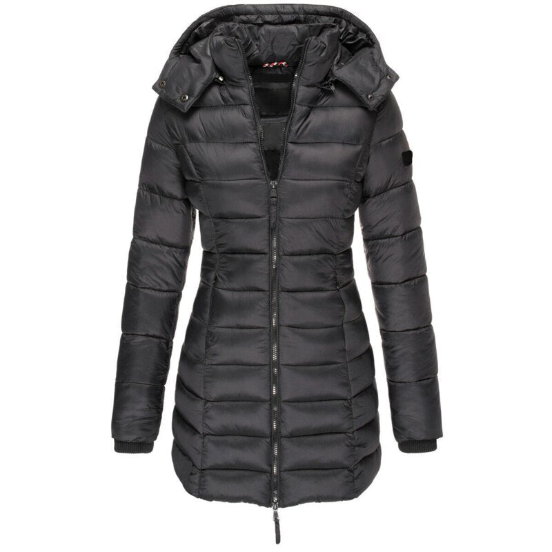 AMAZONIA | Parka larga con capucha