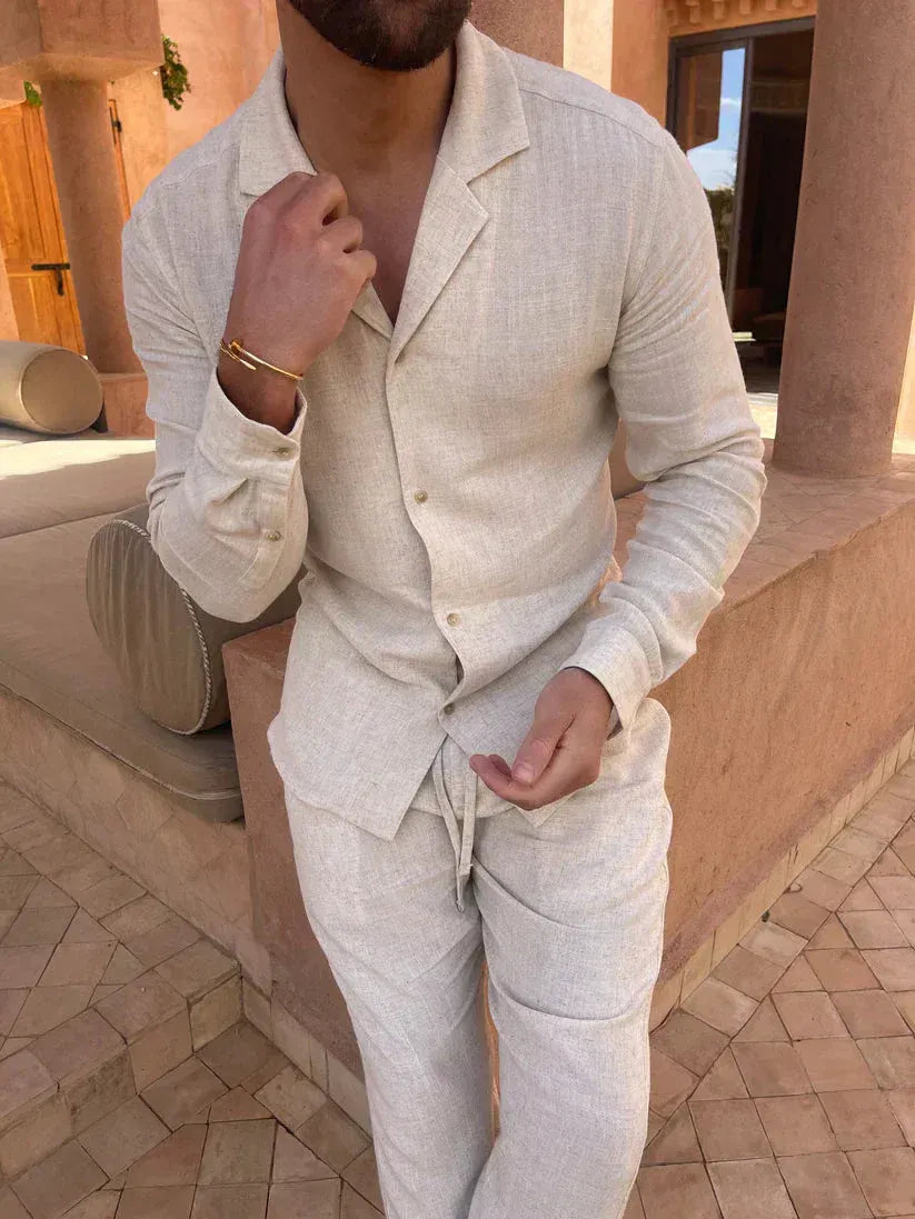 Joel | Conjunto de lino premium