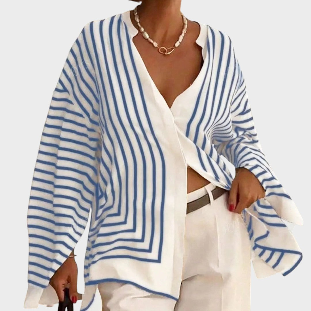 Ana | Camisa De Rayas