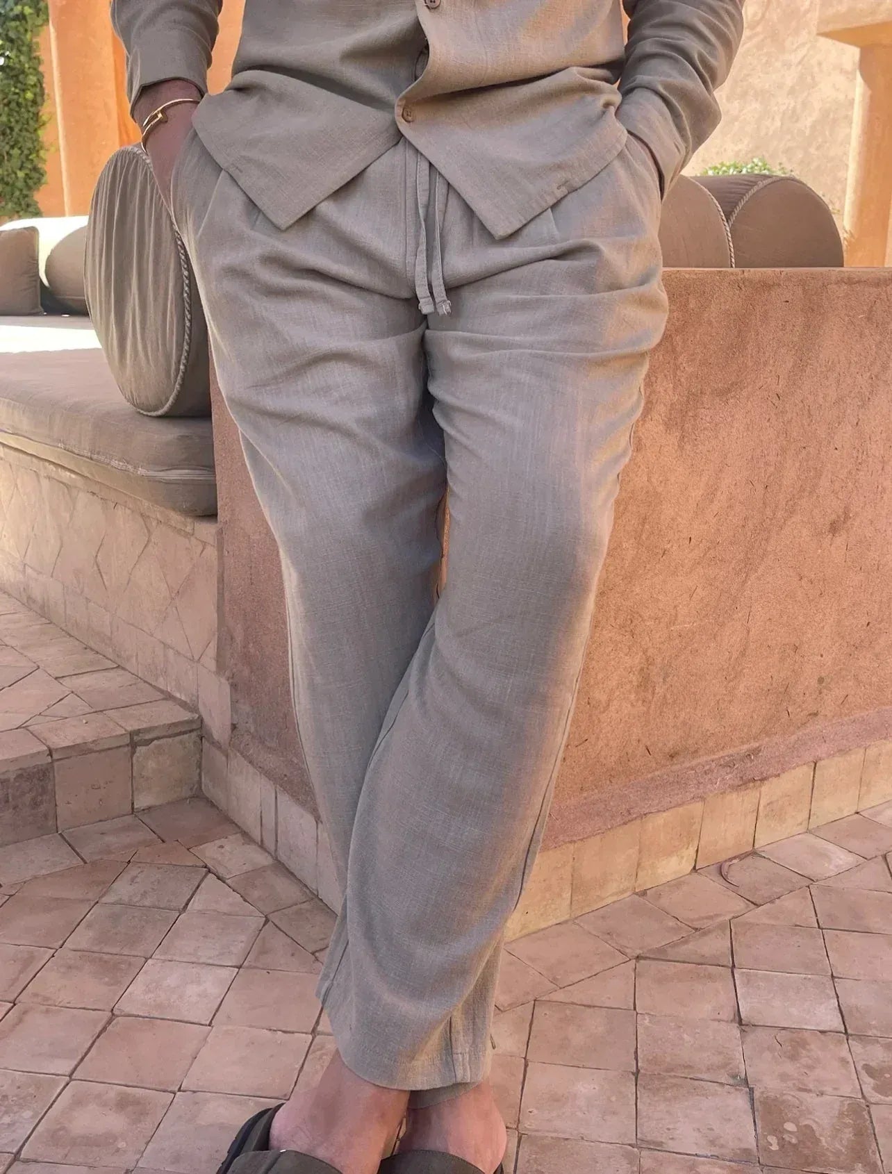 Joel | Conjunto de lino premium