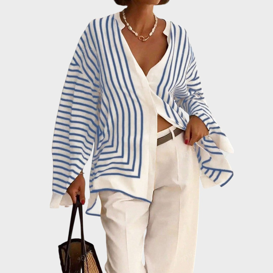 Ana | Camisa De Rayas