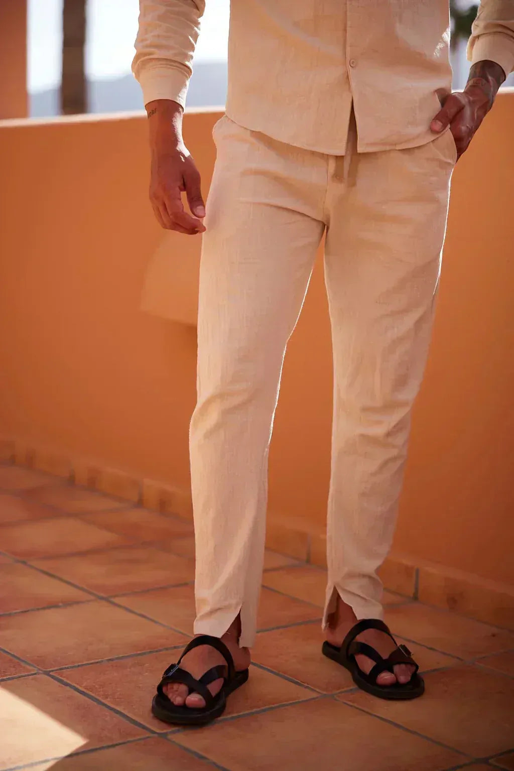 Joel | Conjunto de lino premium